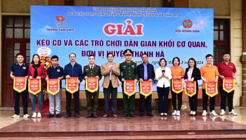 Công đoàn cơ sở Viện kiểm sát nhân dân huyện Thanh Hà tham gia giải kéo co và các trò chơi dân gian mừng Đảng, mừng Xuân Giáp Thìn 2024