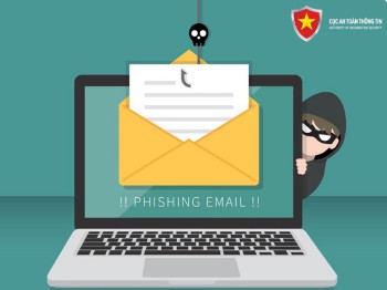 Cẩn trọng lừa đảo trực tuyến qua email có chủ đề “tiền lương” để phát tán mã độc