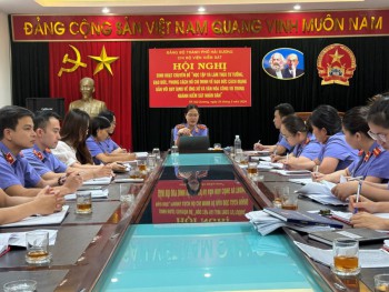 Chi bộ VKSND TP Hải Dương sinh hoạt chuyên đề Học tập tư tưởng Hồ Chí Minh gắn với quy định về ứng xử và văn hóa công vụ