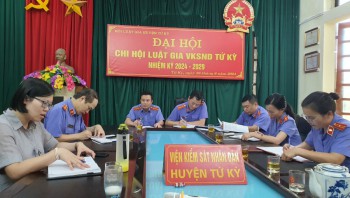 Chi hội Luật gia VKSND huyện Tứ Kỳ tổ chức Đại hội nhiệm kỳ 2024-2029