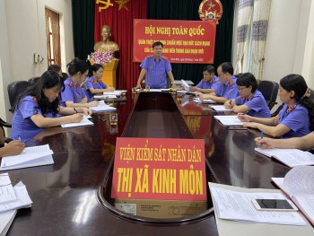Thanh tra hành chính tại Viện KSND thị xã Kinh Môn