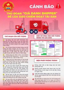 “Cảnh giác lừa đảo từ shipper giả”