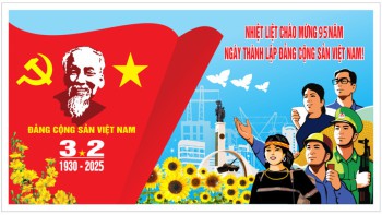 Kỷ niệm 95 năm ngày thành lập Đảng Cộng sản Việt Nam  (03/02/1930 – 03/02/2025)