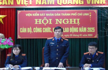 Hội nghị cán bộ, công chức, người lao động Viện kiểm sát nhân dân thành phố Chí Linh