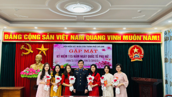 Viện KSND thành phố Chí Linh tổ chức gặp mặt hưởng ứng 115 năm ngày Quốc tế phụ nữ 8-3