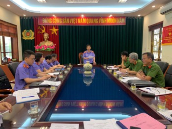 Trực tiếp kiểm sát việc tạm giữ, tạm giam và thi hành án phạt tù Quý II/2025 tại Trại tạm giam Công an tỉnh Hải Dương