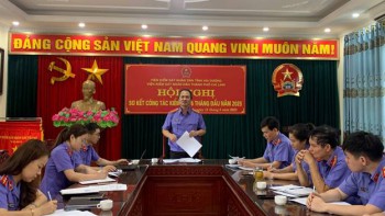 VKS TP Chí Linh: sơ kết công tác kiểm sát 06 tháng đầu năm 2025