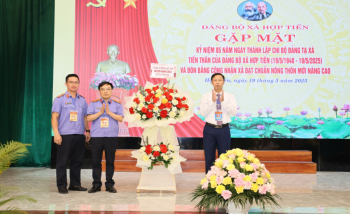 VKSND huyện Nam Sách đồng hành cùng xã Hợp Tiến hoàn thành mục tiêu nông thôn mới nâng cao