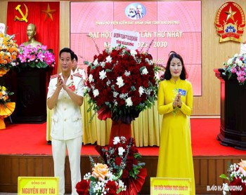 Đại hội Đảng bộ Viện kiểm sát nhân dân tỉnh Hải Dương lần thứ nhất, nhiệm kỳ 2025-2030.