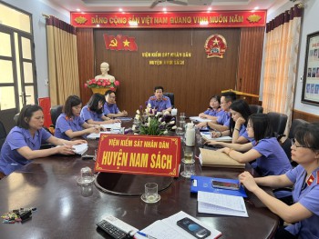 VKSND huyện Nam Sách chủ động trong công tác sáp nhập Viện kiểm sát khu vực