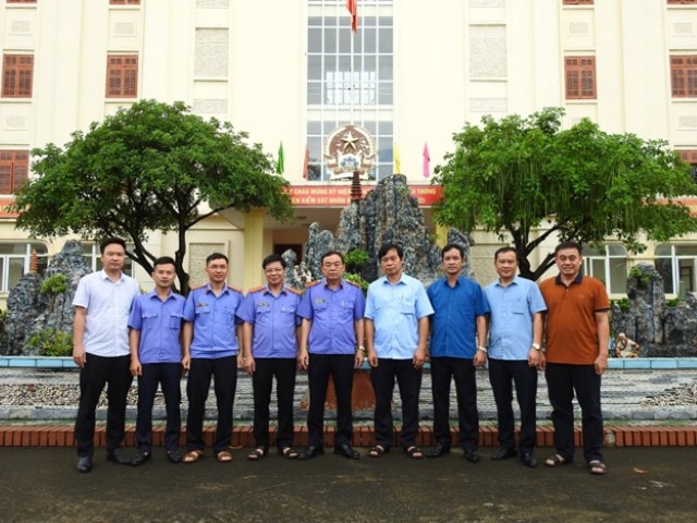 Gặp mặt Đoàn Thể thao Viện KSND tỉnh Hải Dương tham dự “Cúp báo Bảo vệ pháp luật lần thứ XI”