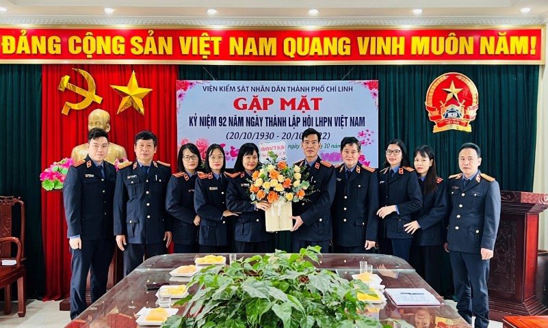 TP Chí Linh:  gặp mặt kỷ niệm ngày phụ nữ Việt Nam
