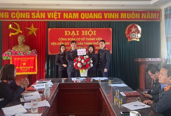Viện KSND TP Chí Linh tổ chức Đại hội công đoàn cơ sở thành viê