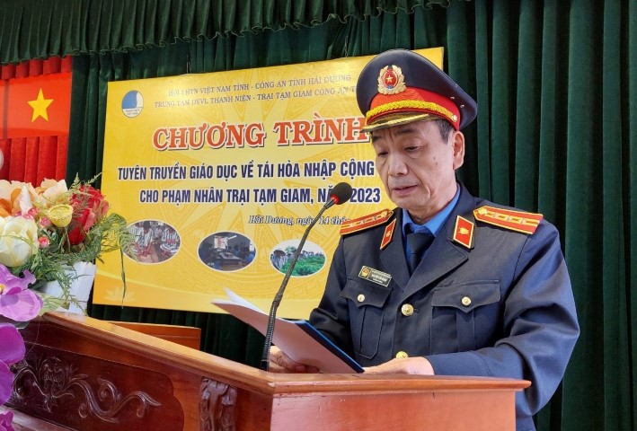 VKSND tỉnh Hải Dương tuyên truyền pháp luật tại Trại tạm giam Công an tỉnh