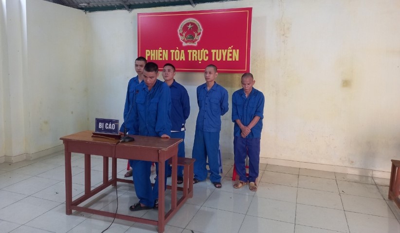 Toà án nhân dân huyện Thanh Hà  tổ chức xét xử phiên toà trực tuyế